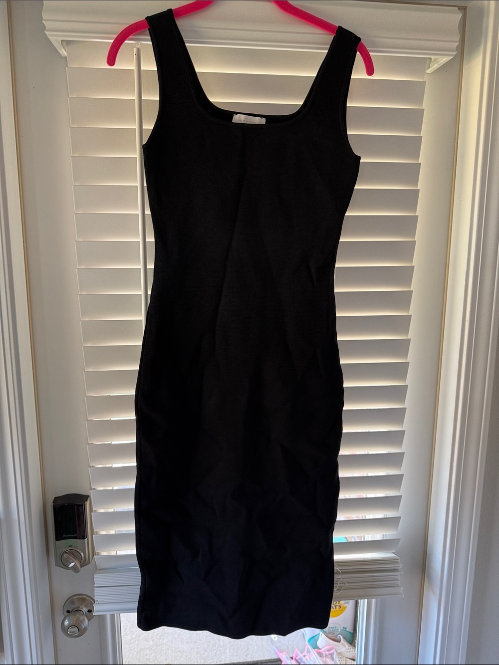 House of Harlow 1960 Black Midi Tank Dress
